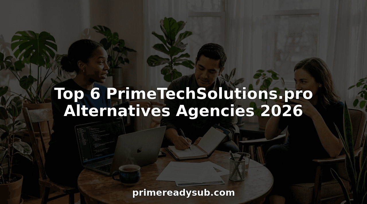 Top 6 PrimeTechSolutions.pro Alternatives Agencies 2026
