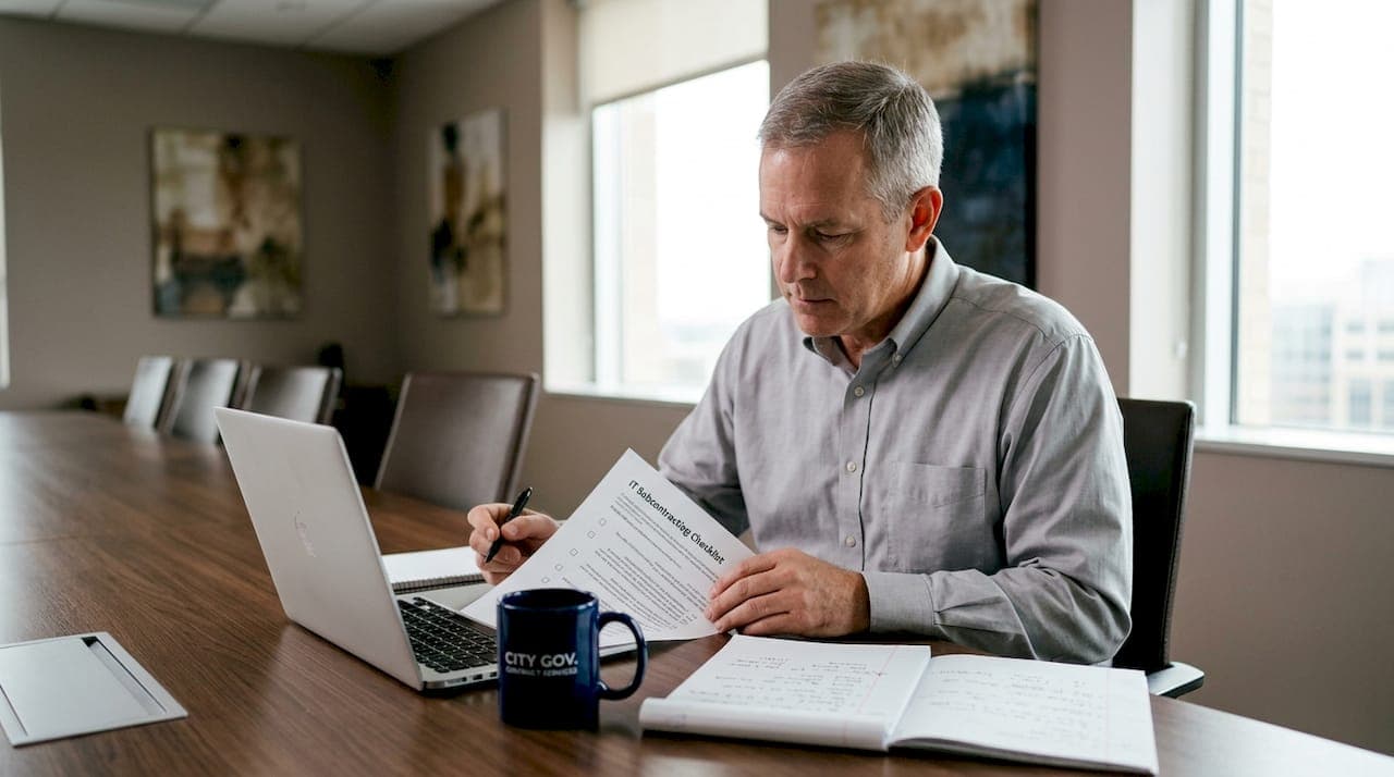 IT Subcontracting Checklist for Public Sector Projects